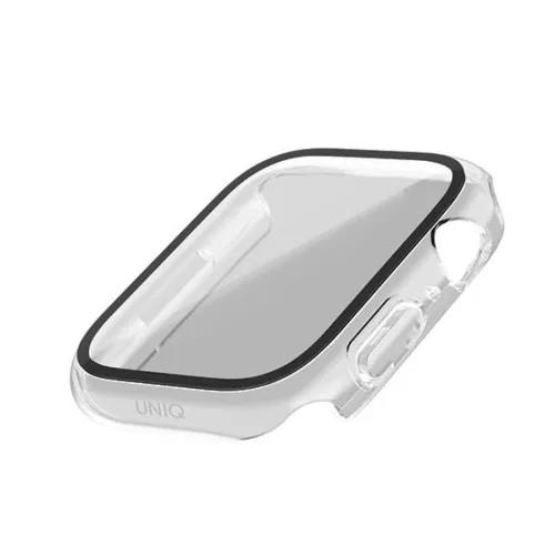 Uniq Nautic Apple Watch Series 7/8/9 41mm tok Transparent/Dove Clear