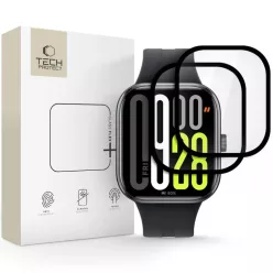   Tech-protect Hybrid Fit+ 2-pack Xiaomi Redmi Watch 5 Fekete üvegfólia