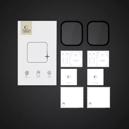 Tech-protect Hybrid Fit+ 2-pack Xiaomi Redmi Watch 5 Fekete üvegfólia