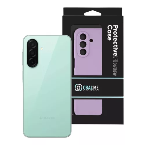 OBAL:ME Matt TPU tok Samsung Galaxy A26 5G Lila