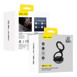   Blavec autós tartó BHV-01 elektromos, vákuumos, mágneses (BHV01-EPMB) fekete