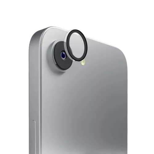 Puro Egyedi Kamera Lencse iPhone 16e/17e-hez, átlátszó, üvegfólia