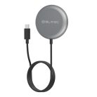 Blavec BQI-03 Qi2 15W mágneses Magsafe vezeték nélküli töltő (BQI03-QI2MB) fekete