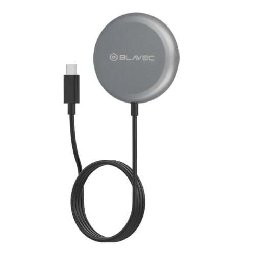 Blavec BQI-03 Qi2 15W mágneses Magsafe vezeték nélküli töltő (BQI03-QI2MB) fekete
