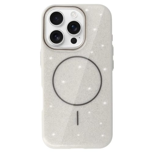 Magsafe Slim Shiny iPhone 15 Pro Max tok ezüst