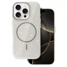 Magsafe Slim Csillogó tok iPhone 16 Pro ezüst