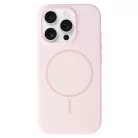 Magsafe Slim szilikon tok iPhone 16 Pro világos rózsaszín