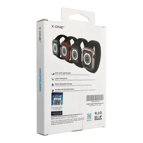 X-ONE Dropguard tok - Apple Watch 10 42mm fekete tok