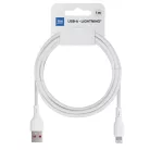BLUE STAR ECO kábel 2,4A USB-A - Lightning PJ68-24-2.4 1m fehér