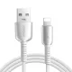 Joyroom S-A51 Cutting-Edge Series 3A USB-A - Lightning kábel 1.2m - szürke