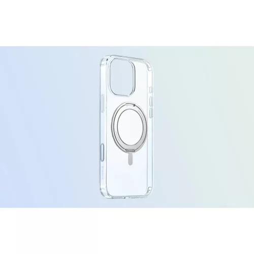 Baseus SkyRing 360 Mágneses Tok Állvánnyal iPhone 16 Pro (átlátszó) tok