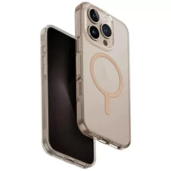   Uniq Clario Magclick Töltős tok iPhone 16 Pro - Átlátszó Arany