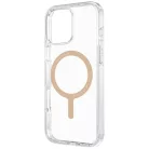 Uniq Clario Magclick Töltős tok iPhone 16 Pro - Átlátszó Arany