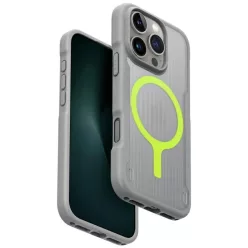   Uniq Combat Active Magclick töltő tok iPhone 16 Pro - Szürke