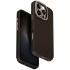 Uniq Keva Max Magclick Töltő Tok Kameraállvány iPhone 16 Pro - Barna Tok