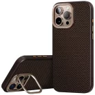 Uniq Keva Max Magclick Töltő Tok Kameraállvány iPhone 16 Pro - Barna Tok