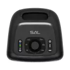 SAL BTCUBE hordozható Boombox, vezeték nélküli hangszóró, 70 watt, 3 hangszóró, Bluetooth TWS, IPX4, beépített akkumulátor
