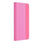 SENSITIVE fliptok Xiaomi Redmi Note 14 Pro 4G világos rózsaszín tok