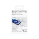 Puro PROLITE 20W USB-C Falra Szerelhető Töltő - Fehér