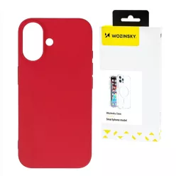   Wozinsky Szilikon tok rugalmas szilikonból Samsung Galaxy S25 Ultra-hoz - piros tok