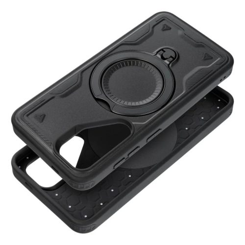 Case FROST ARMOR Samsung Galaxy S25 Edge fekete tok