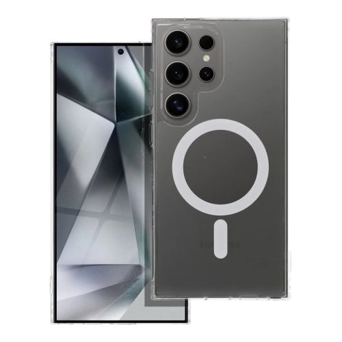 FROST MAG COVER tok MagSafe kompatibilitással SAMSUNG S25 Edge átlátszó