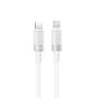 XO kábel NB-Q282A PD USB-C - Lightning 1,0m 27W fehér
