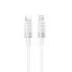 XO kábel NB-Q282A PD USB-C - Lightning 1,0m 27W fehér