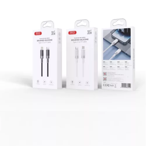 XO kábel NB-Q282A PD USB-C - Lightning 1,0m 27W fehér