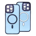 VARIETE MAG fliptok kompatibilis MagSafe-fel IPHONE 16 PRO-hoz sötétkék tok