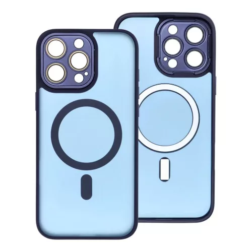 VARIETE MAG fliptok kompatibilis MagSafe-fel IPHONE 16 PRO-hoz sötétkék tok