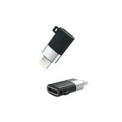  XO NB149-D átalakító adapter USB Type-C - Lightning fekete