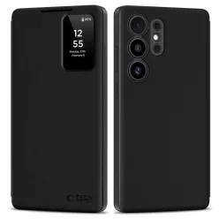 Tech-protect Smart Wallet Galaxy S25 Ultra Matt Fekete tok