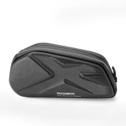   Rockbros kerékpártáska, merev, vázra, felső csőre, 1.4l - Fekete