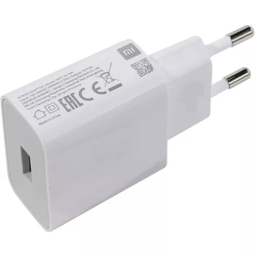 Xiaomi MDY-09-EW USB 10W utazó töltő adapter fehér (szerviz csomag)