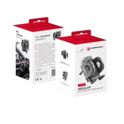   FORCELL F-GRIP Regular autós telefontartó szellőzőre fekete