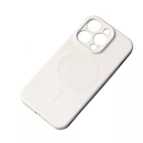Samsung Galaxy A26 5G Szilikon tok MagSafe - Bézs