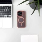 Glitter tok MagSafe-val Samsung Galaxy S25 Edge-hez - Rózsaszín