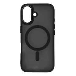   Fashion tok MagSafe-kapcsolattal iPhone 16e/17e-hez - Fekete tok