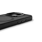 Fashion tok MagSafe-kapcsolattal iPhone 16e/17e-hez - Fekete tok