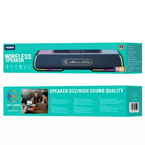 JELLICO Bluetooth Hangszóró DS2 Fekete