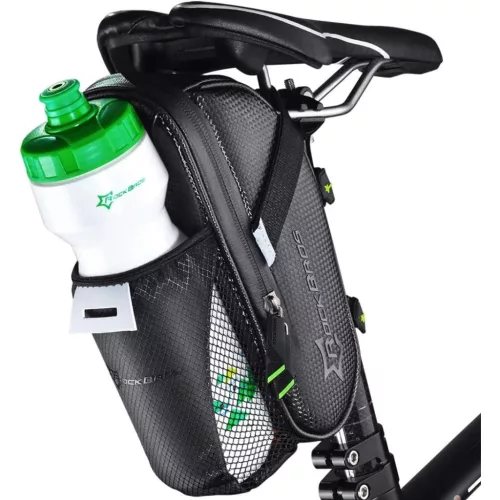 Rockbros C7-1 vízálló kerékpáros táska nyeregre rögzíthető 1.5l - fekete