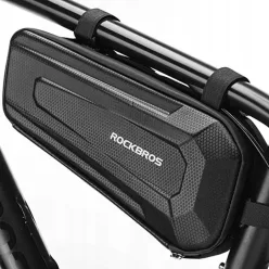 Rockbros B67 vízálló kerékpáros táska keretre - fekete