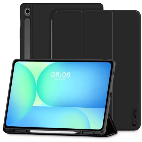 Tech-protect Sc Pen Galaxy Tab S10 FE+ Plus 13.1 X620 / X626b fekete tok