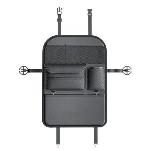 Első ülésekhez való autós szervező rekeszekkel D03 fekete