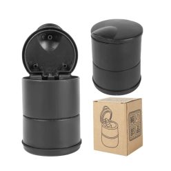 Autós hamutartó LED világítással fekete