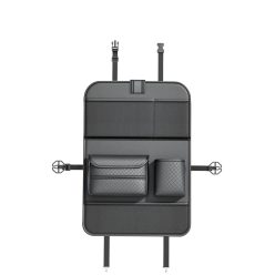   Összecsukható autós rendező első ülésekhez rekeszekkel D03-B fekete