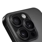Apple iPhone 15 Pro/15 Pro Max fekete titán OBAL:ME Objektívvédő, üvegfólia