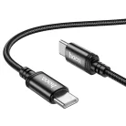 USB C - USB C kábel Hoco 3A 60W 2 m fekete