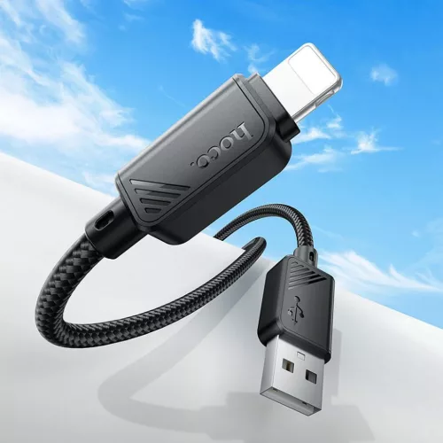 HOCO kábel USB A - Lightning 2,4A X113 1 m fekete